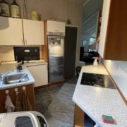 Før renovering af gammelt køkken