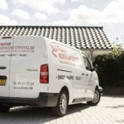Frøsø Køkkenfornyelse servicebil.